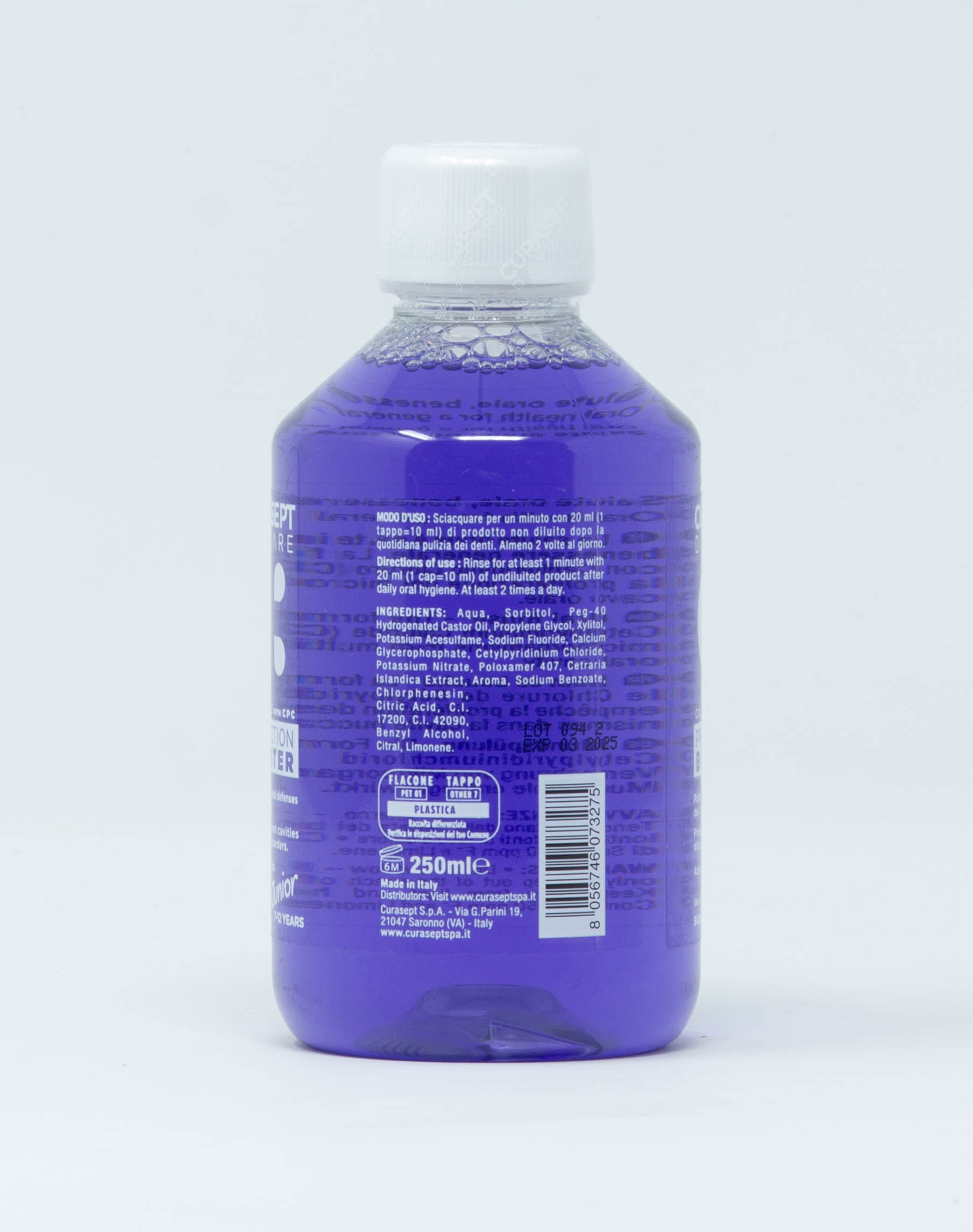 Curasept Collutorio Daycare Protection Booster Junior 7 - 12 anni - 250 ml