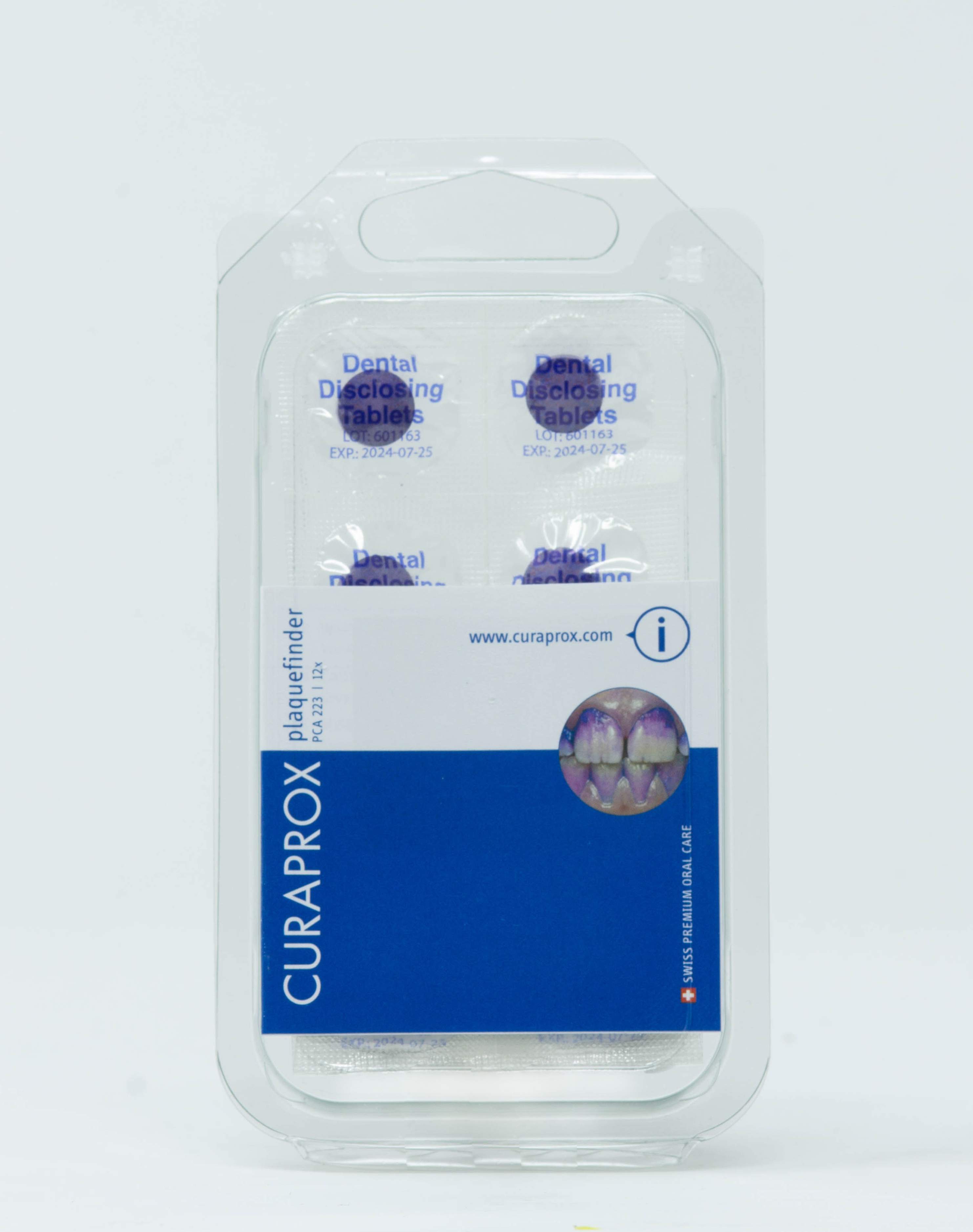 Curaprox Pastiglie Rivela Placca PCA 223 - 12 pz