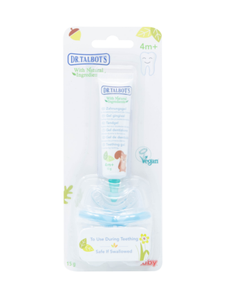Nuby Dr Talbot's Gel Dentizione 15 g + Massaggiagengive Gum - Eez