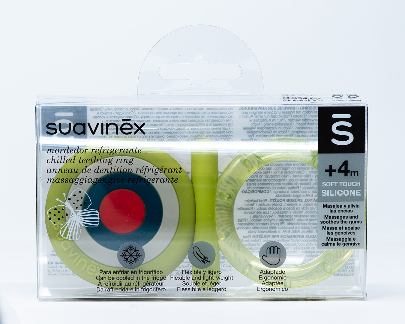 Suavinex Massaggiagengive in Silicone Farfalla -  Vari Colori