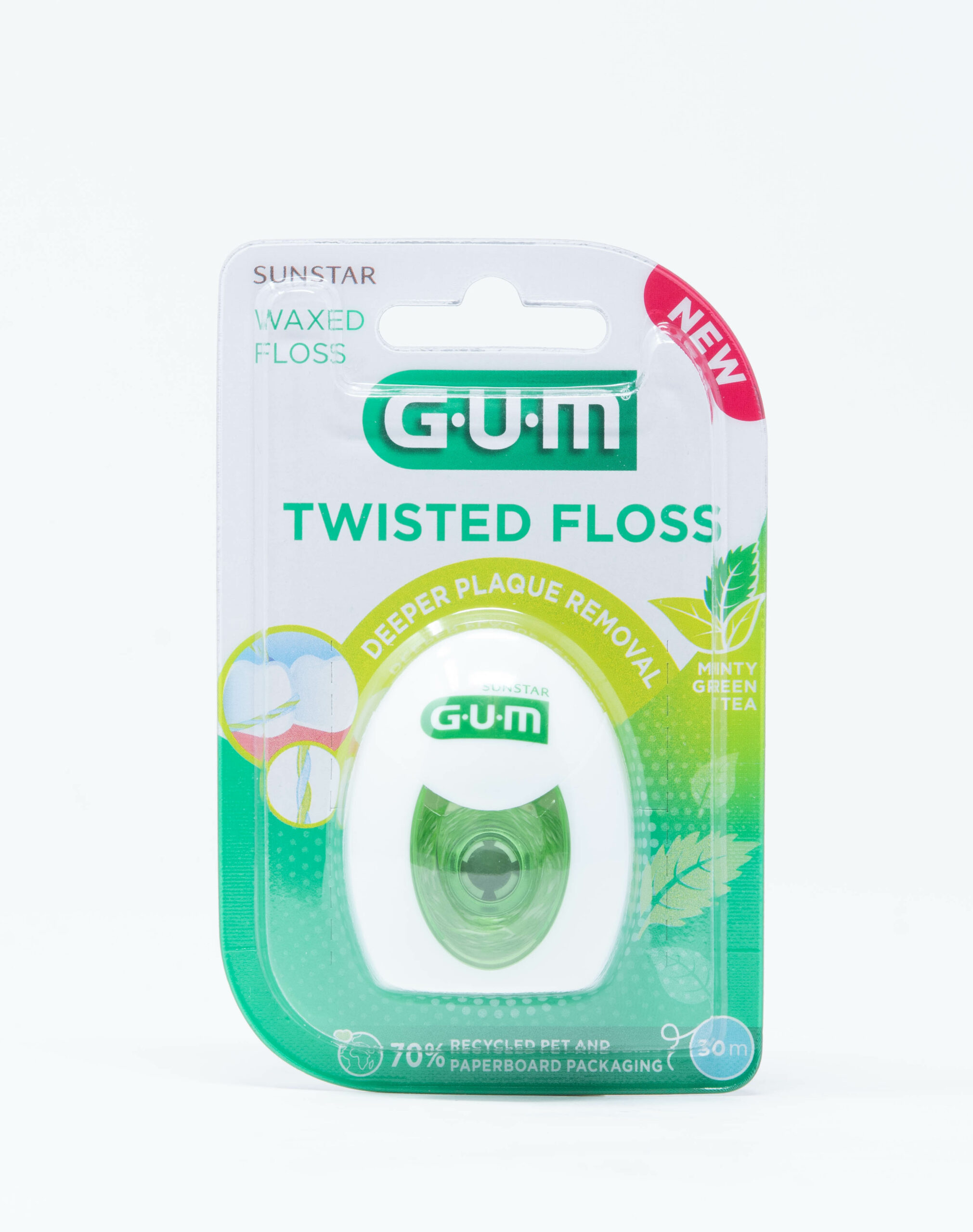 Gum Filo Interdentale Twisted Floss - 30 m | 3500