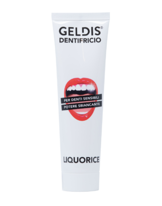 Geldis Dentifricio Sbiancante per Denti Sensibili alla Liquirizia - 100 ml