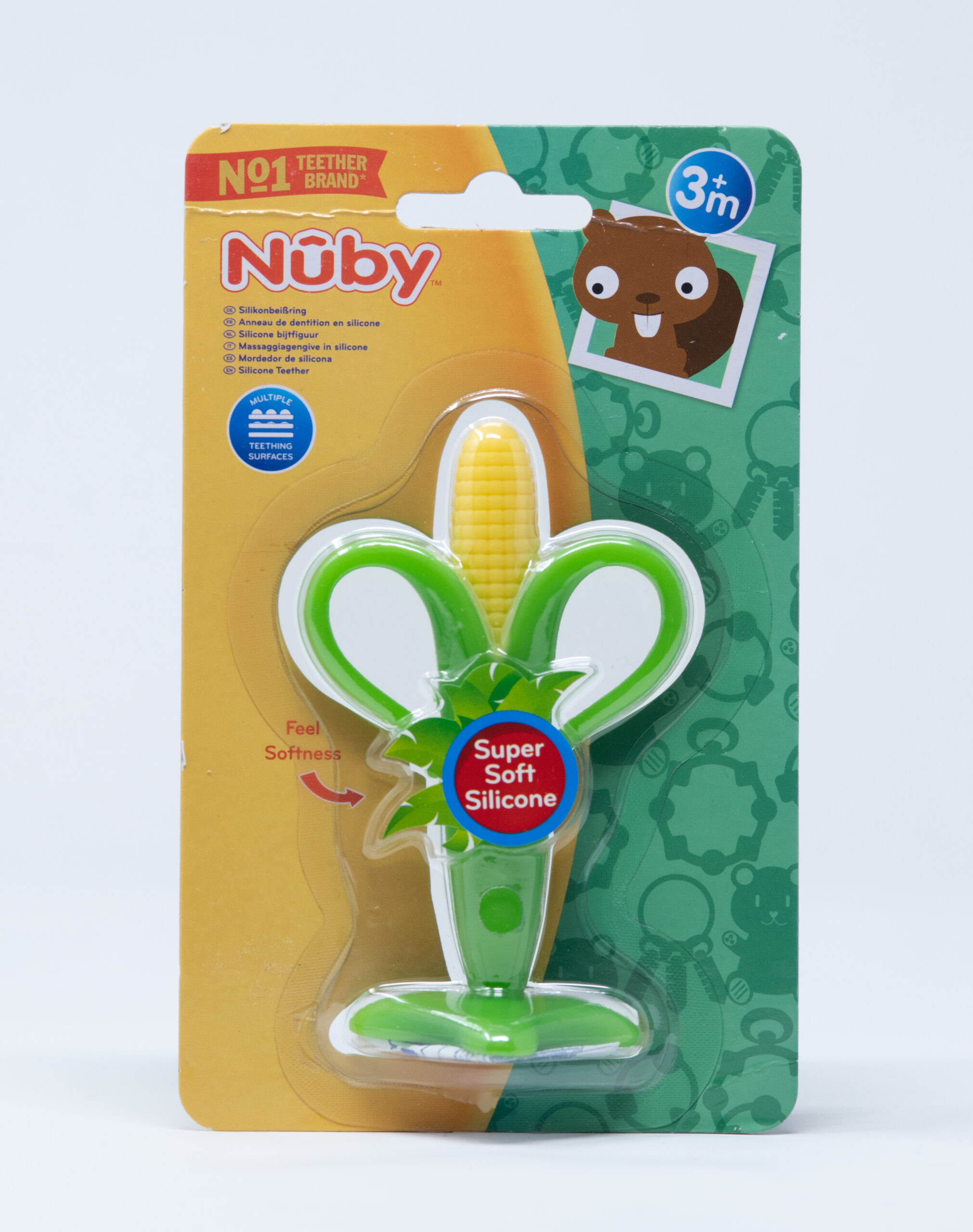Nuby Massaggiagengive in Silicone - Pannocchia