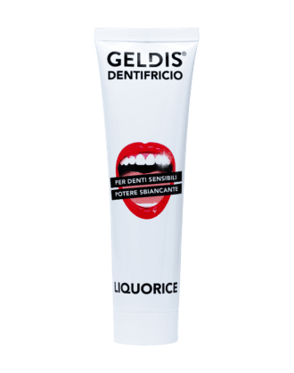 Geldis Dentifricio Sbiancante per Denti Sensibili alla Liquirizia - 100 ml