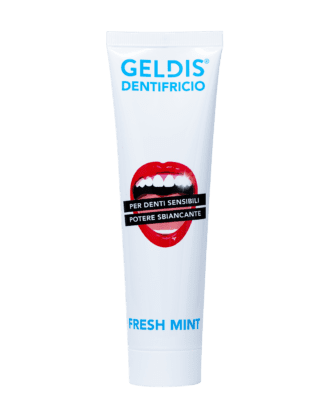 Geldis Dentifricio Sbiancante per Denti Sensibili alla Menta - 100 ml