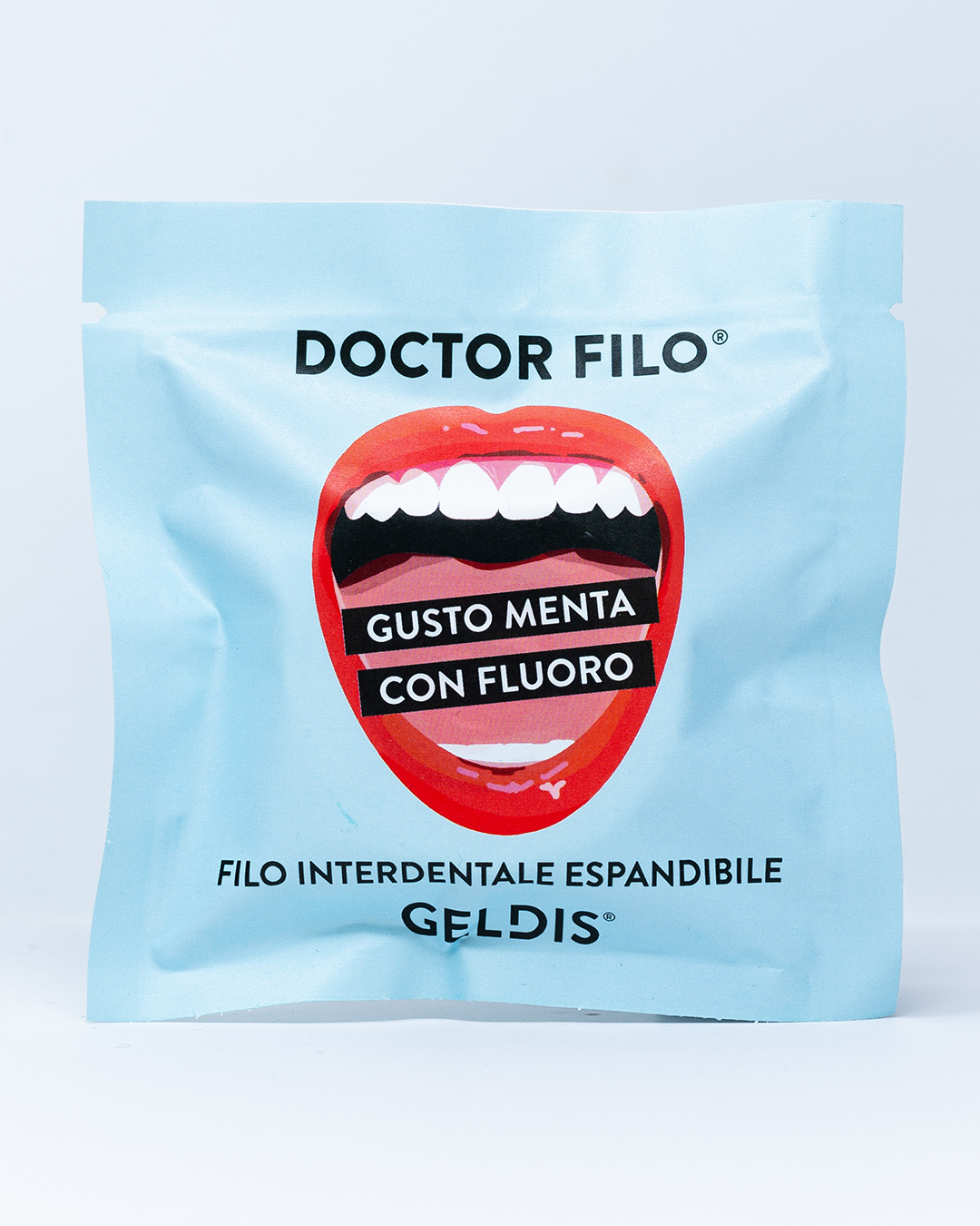 Geldis Doctor Filo Filo Interdentale Espandibile con Menta e Fluoro - 30 mt