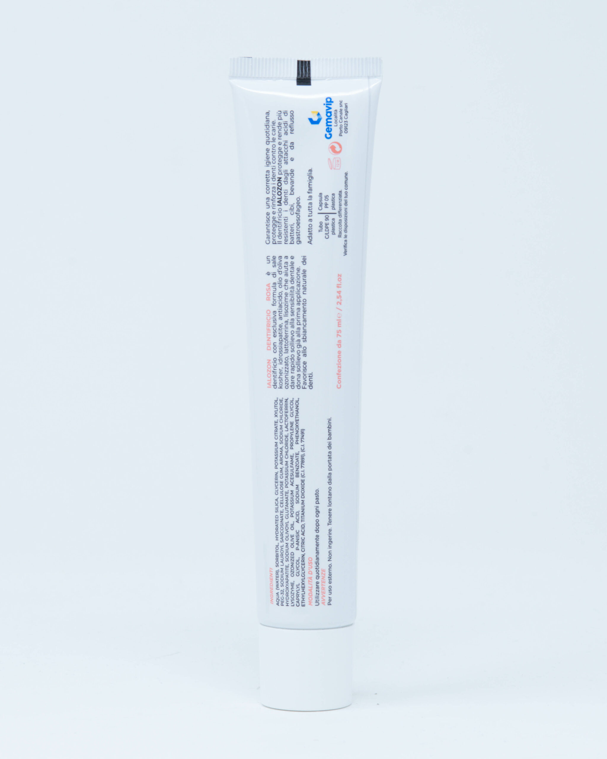 Ialozon Dentifricio Rosa Sensibilità ed Erosione - 75 ml