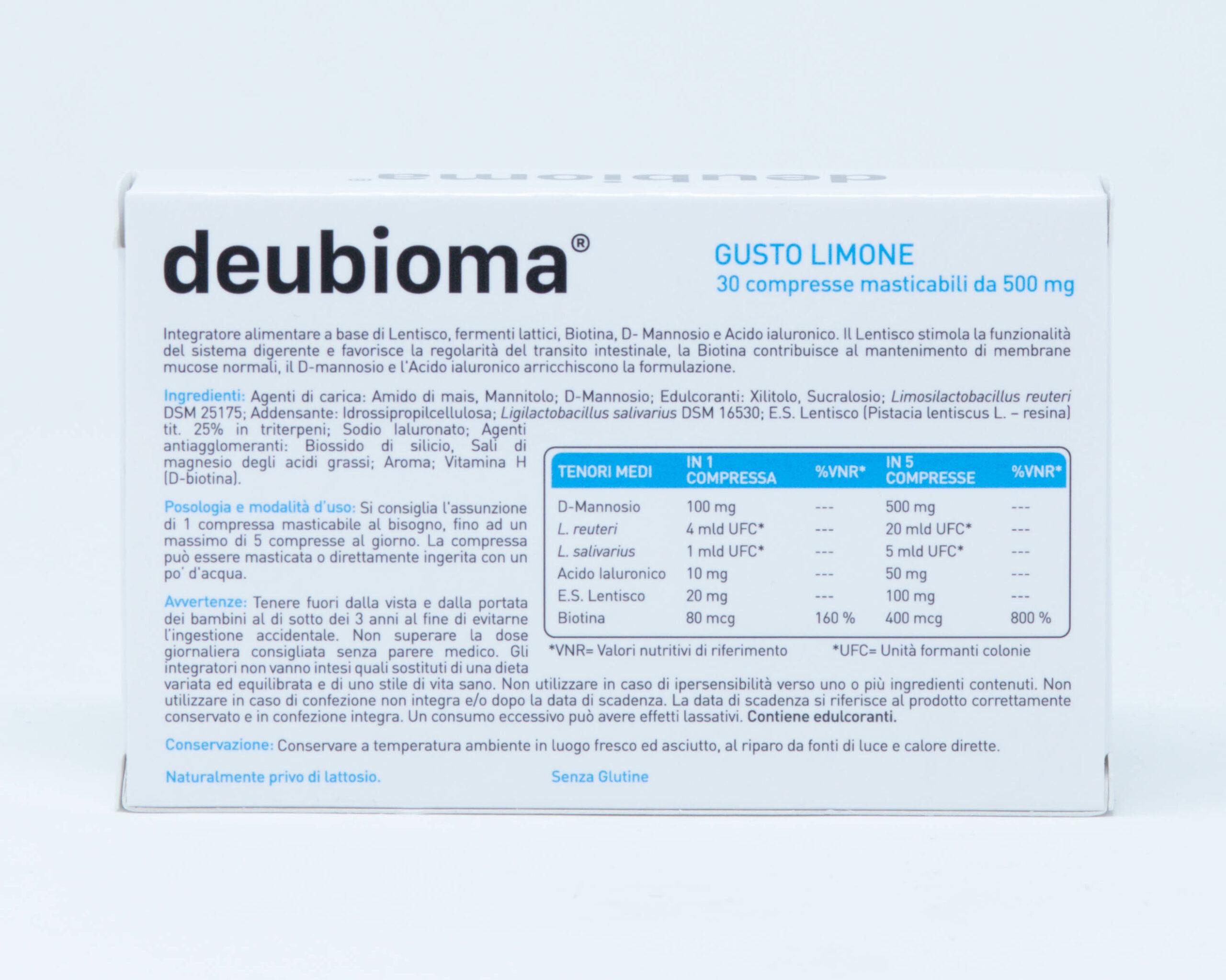 Gemavip Integratore Alimentare Deubioma - 30 cpr