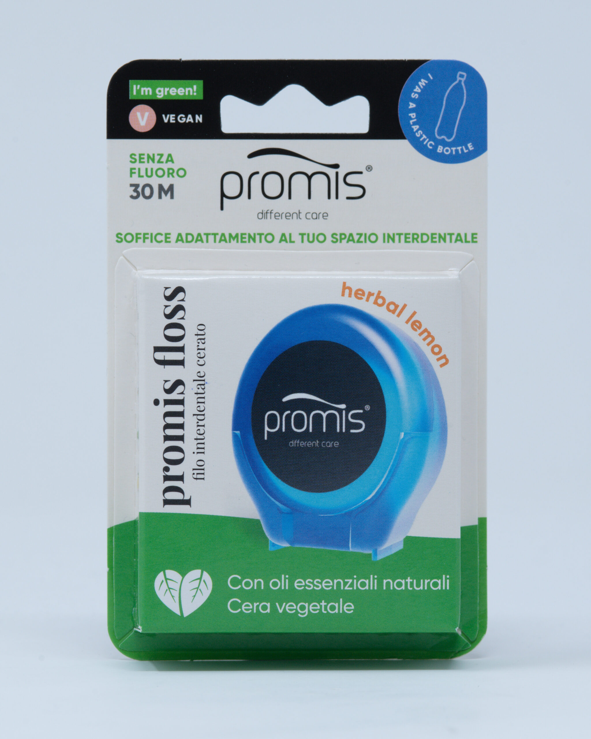 Promis Filo Interdentale Cerato Vegano - Vari Colori