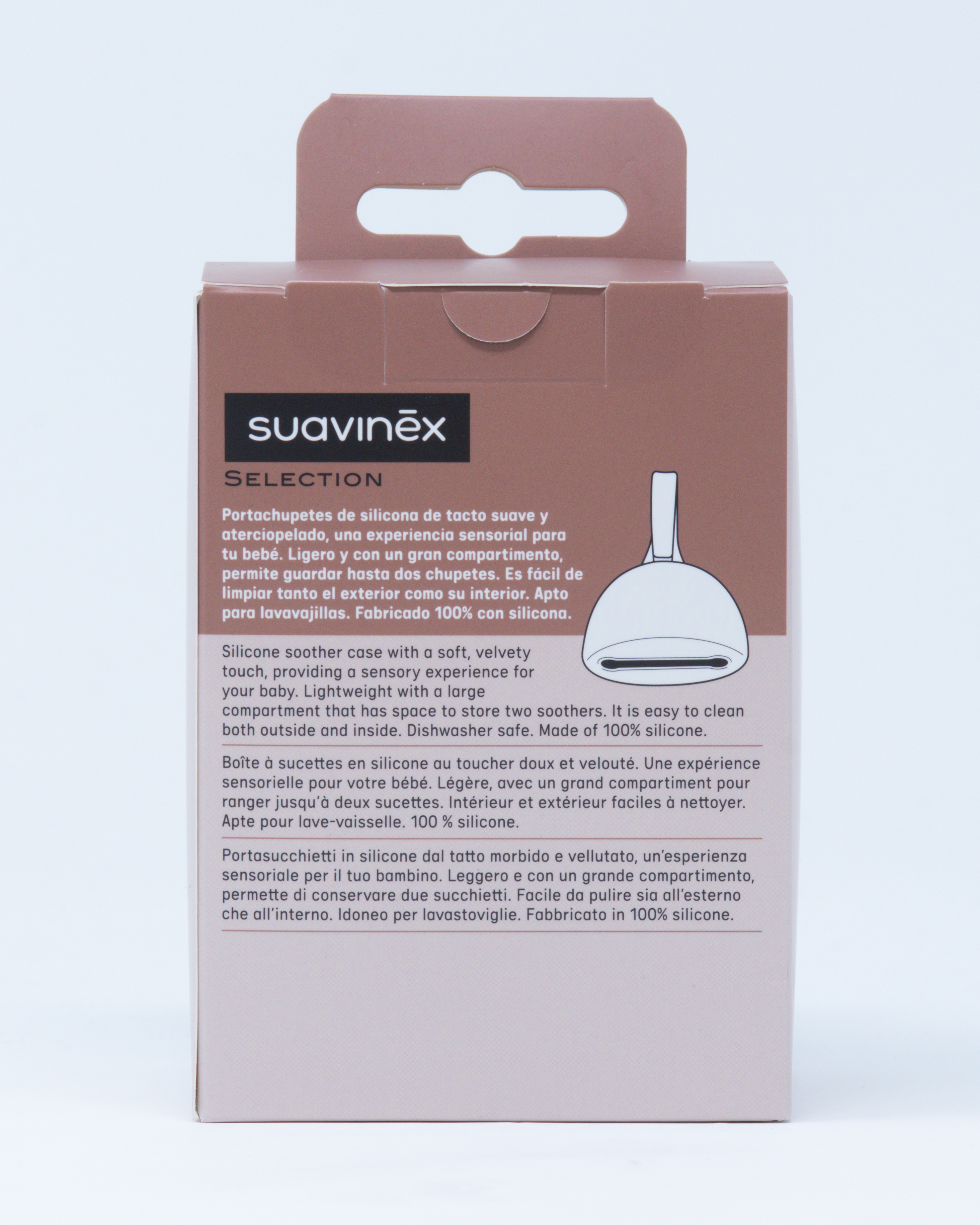 Suavinex Portasucchietto in Silicone - Vari Colori