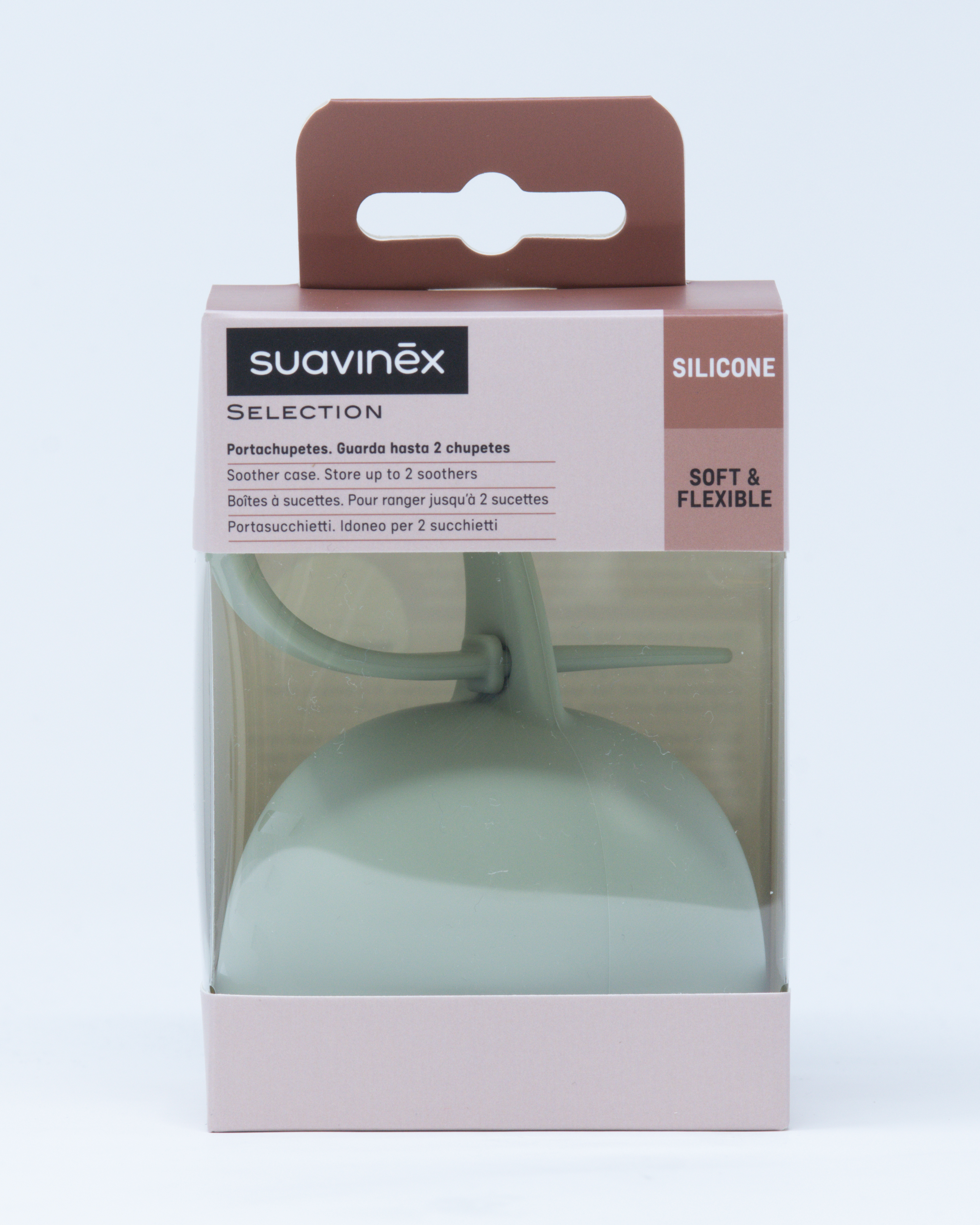 Suavinex Portasucchietto in Silicone - Vari Colori