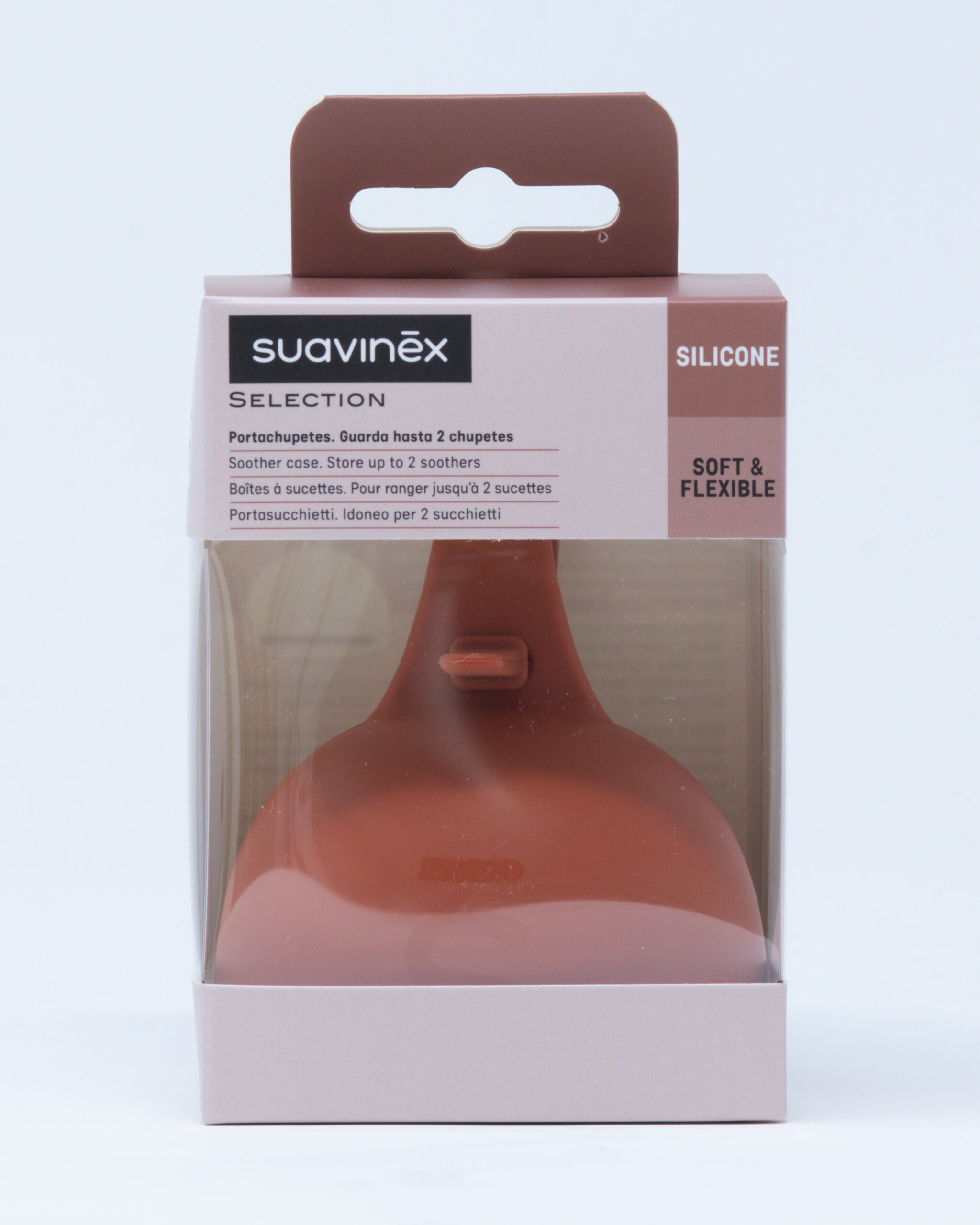 Suavinex Portasucchietto in Silicone - Vari Colori