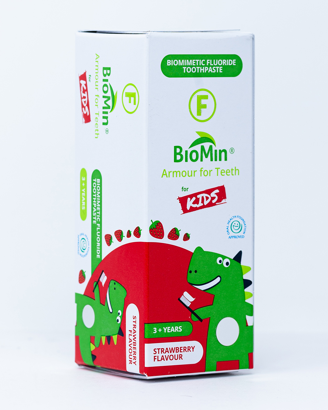 BioMin Dentifricio BioMin® F Kids 50 ml - Gusto Fragola