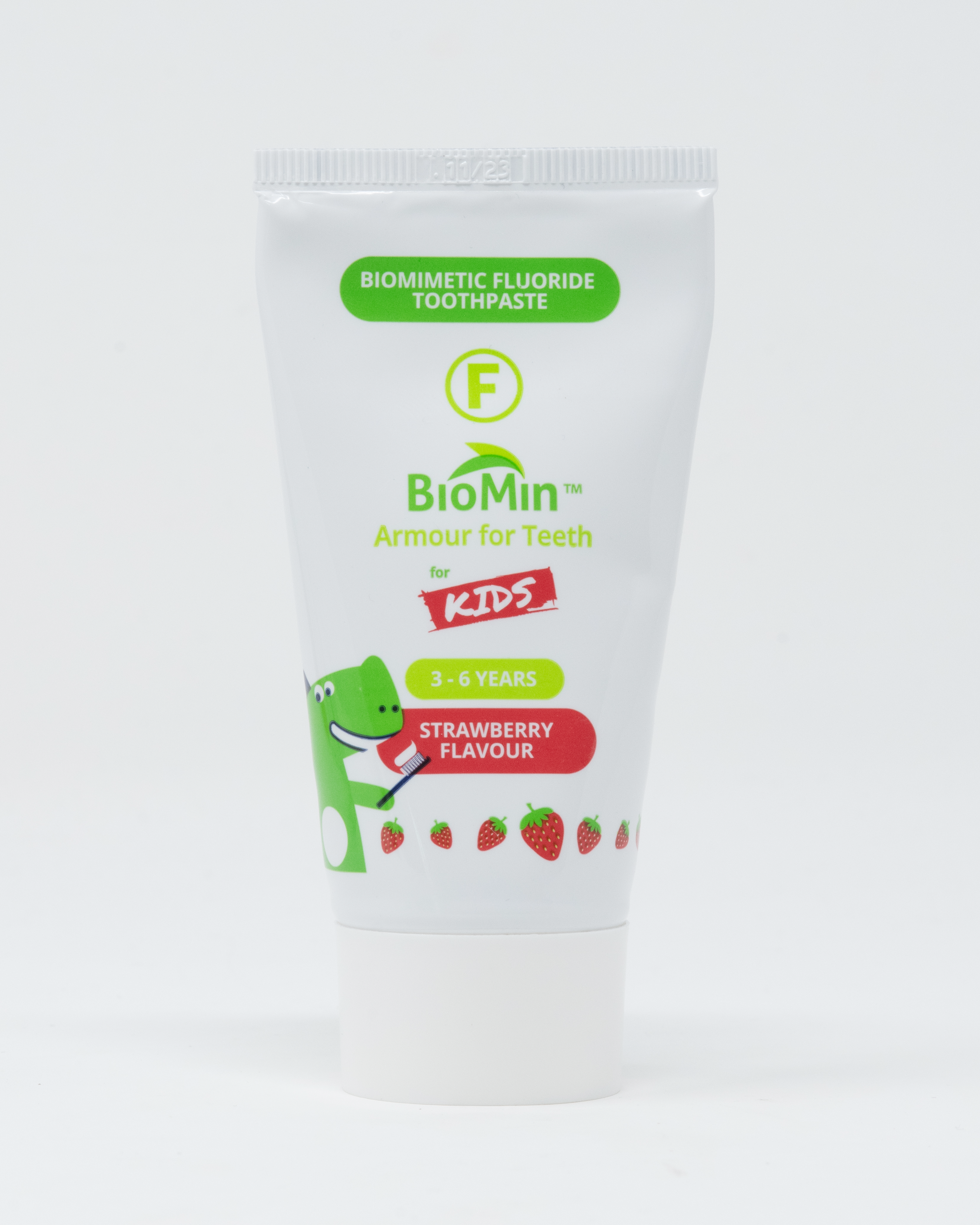 BioMin Dentifricio BioMin® F Kids 50 ml - Gusto Fragola