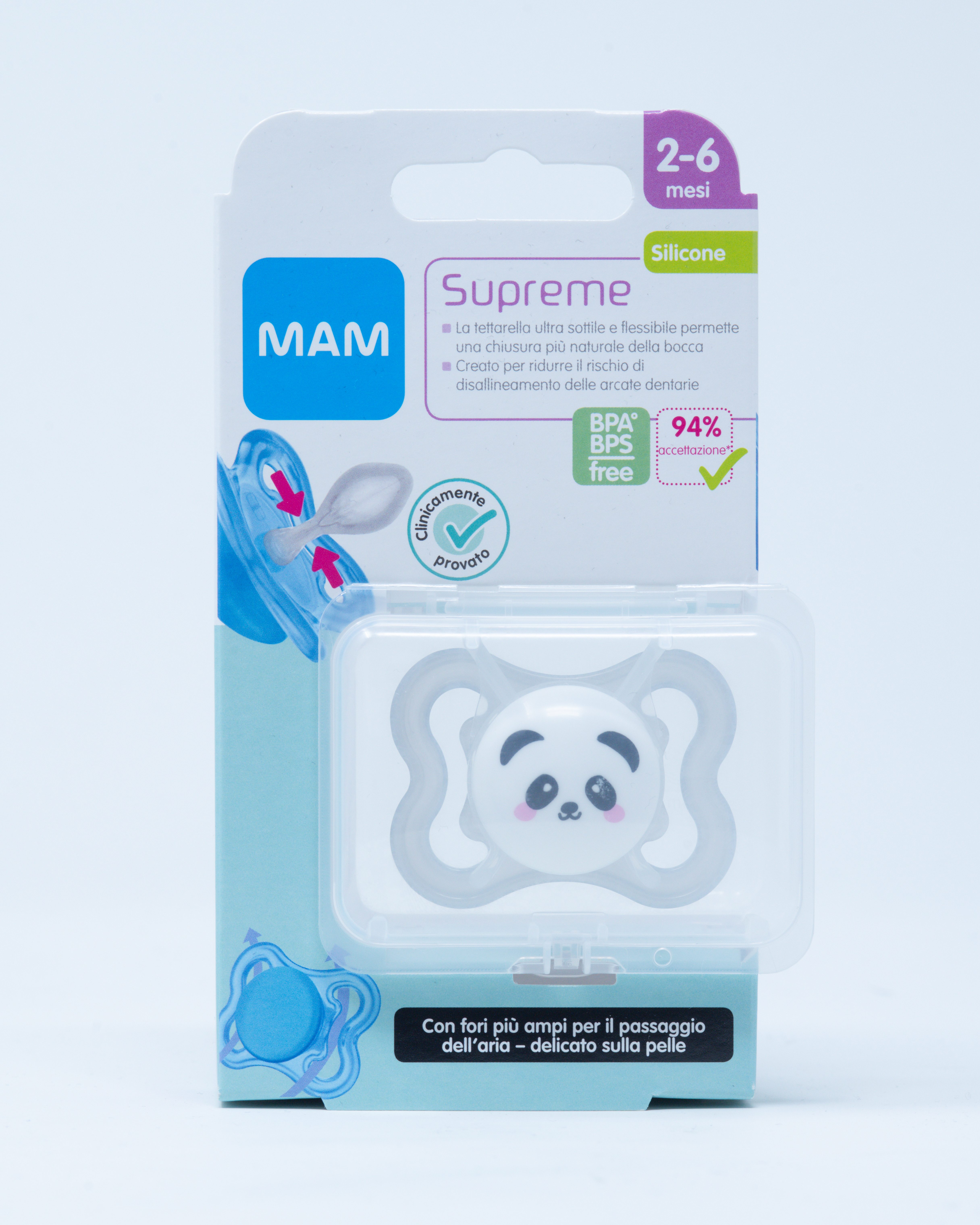 MAM Succhietto Supreme 2-6 mesi - Vari Colori