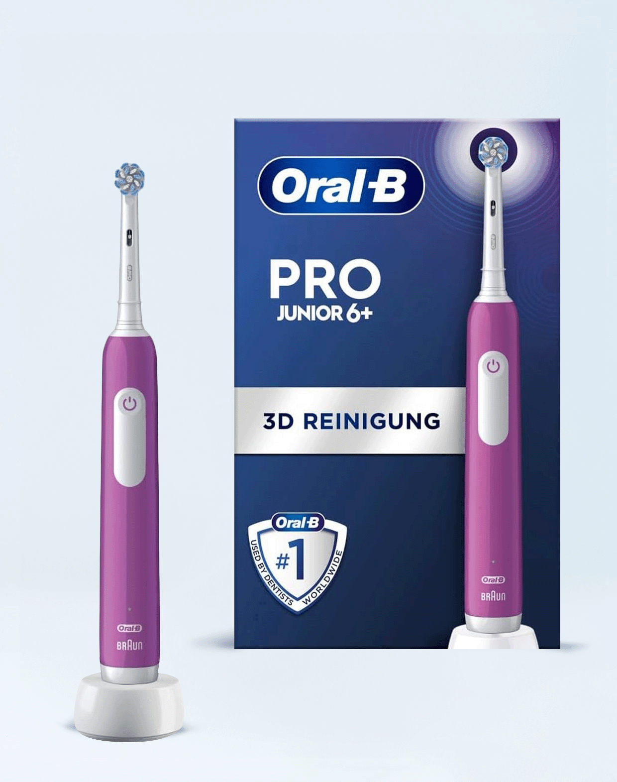 Oral-B Spazzolino Elettrico Ricaricabile Junior 6+ - Rosa