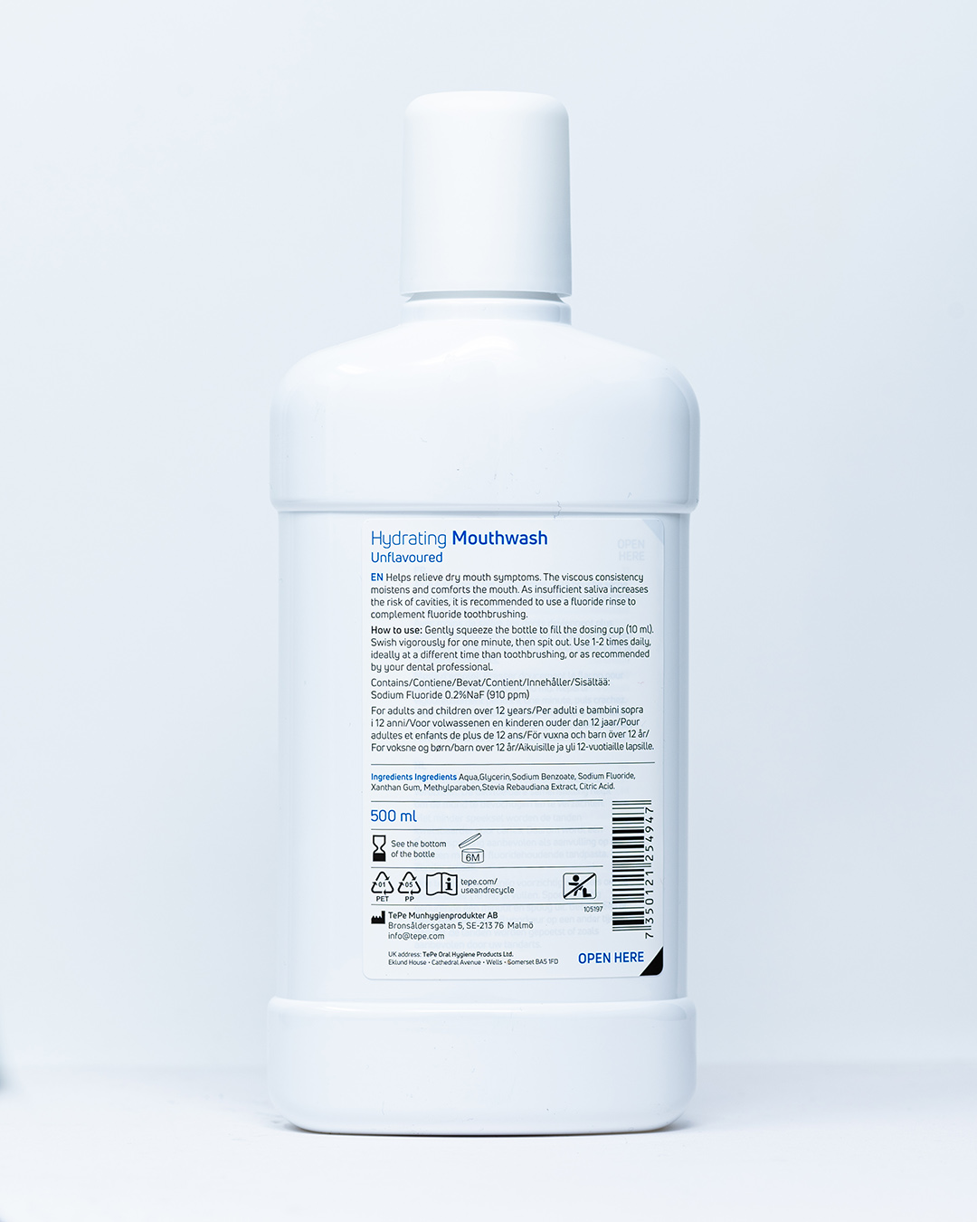 TePe Collutorio Hydrating non Aromatizzato - 500 ml