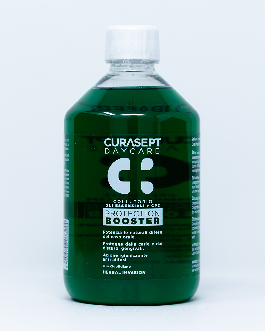 Curasept Collutorio Daycare Protection Booster Herbal Invasion - 500 ml