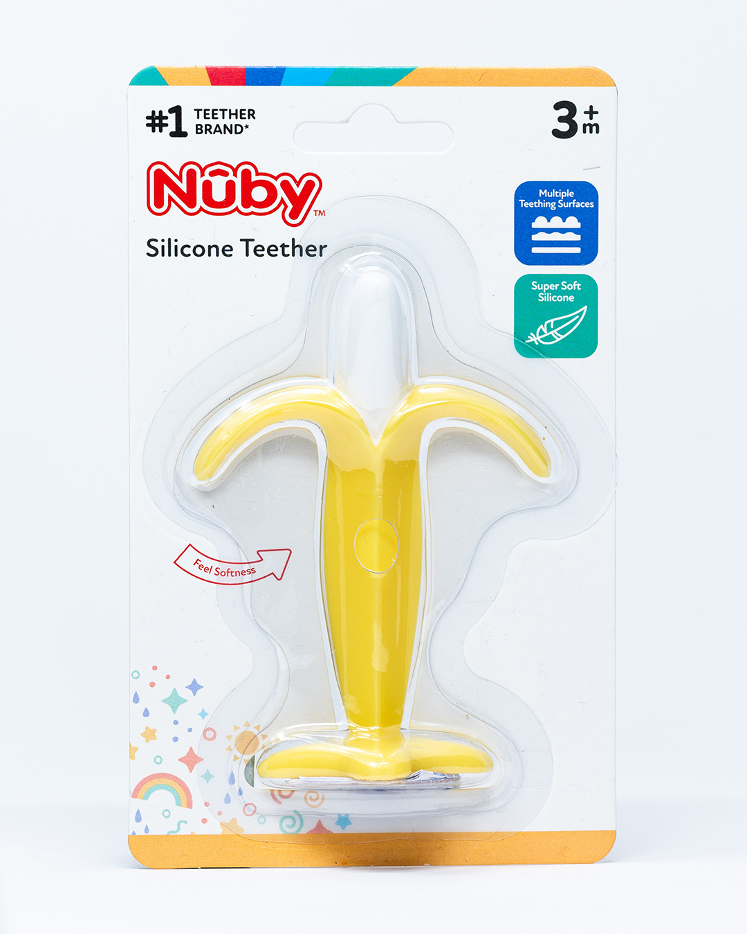 Nuby Massaggiagengive in Silicone - Banana