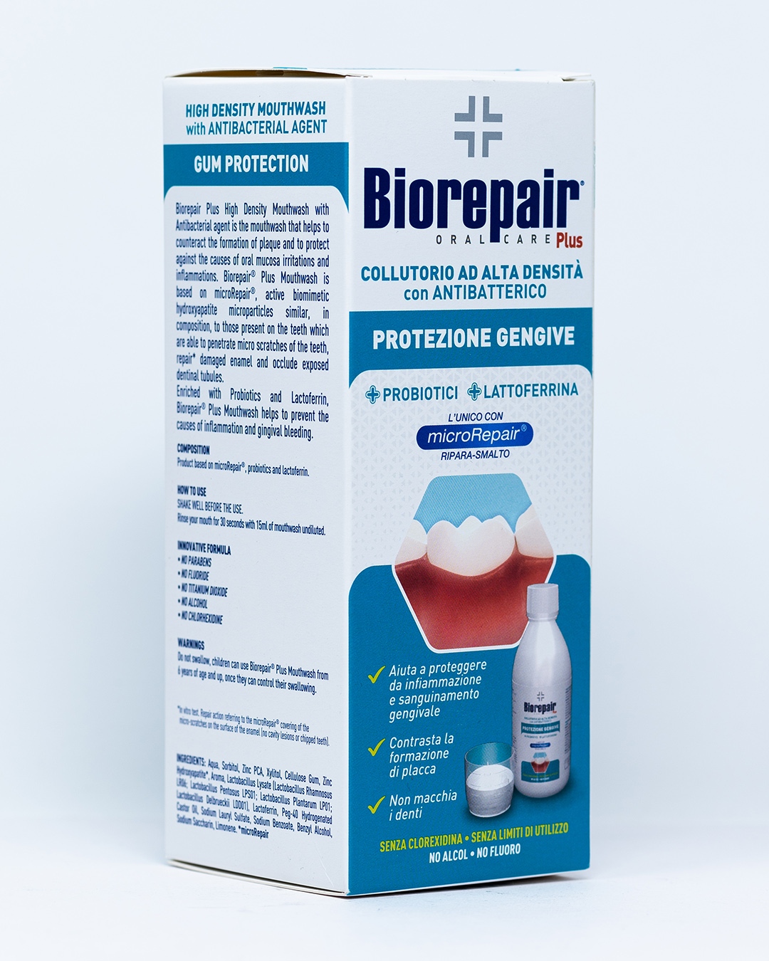 Biorepair Plus Collutorio Antibatterico Trattamento Intensivo - 250 ml