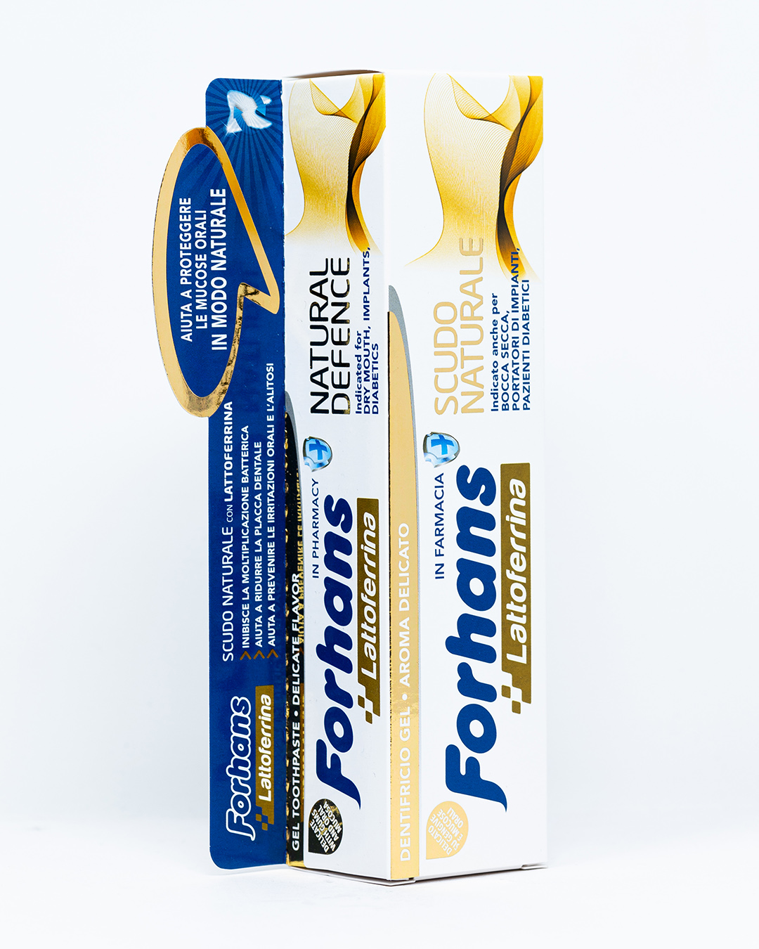 Forhans Dentifricio Gel Scudo Naturale – 75 ml