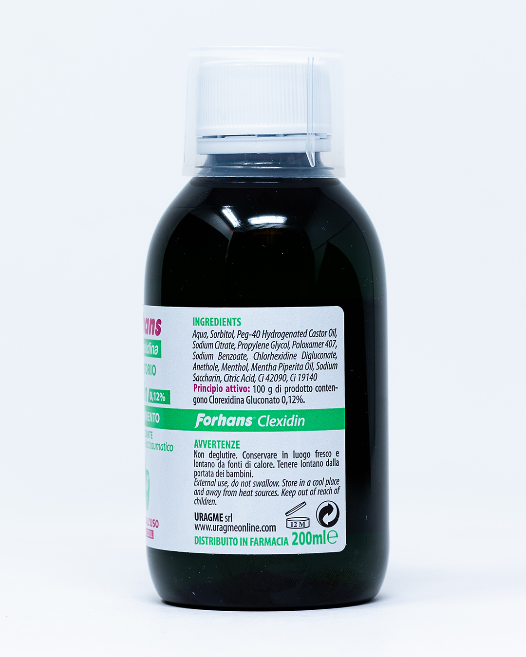 Forhans Clorexidina Collutorio Clexidin Mantenimento 0,12% - 200 ml