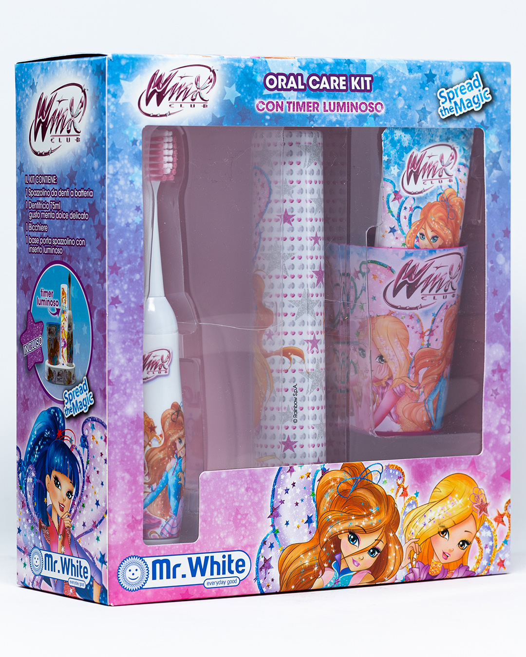 Mr. White Gift Set Winx Led 3+