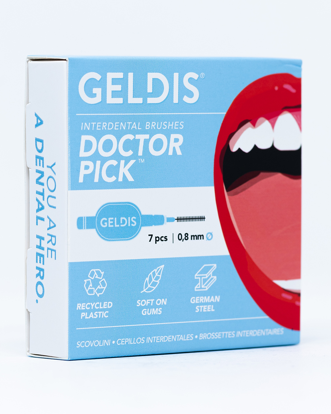 Geldis Scovolino Doctor Pick S – 0,8 mm