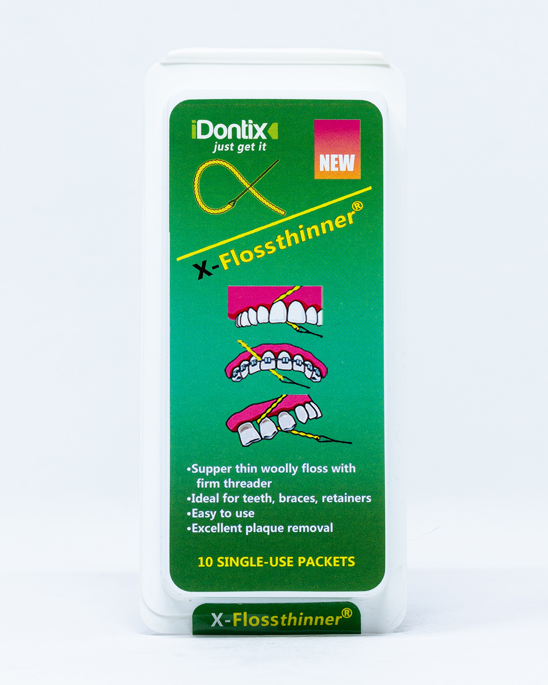 iDontix Filo Interdentale X-Floss Thinner - 10 pz