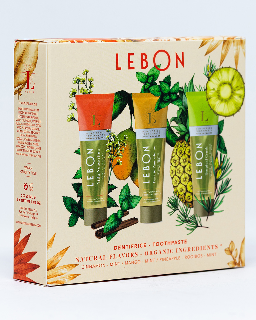 Lebon Set Orange Mood 3 x 25 ml