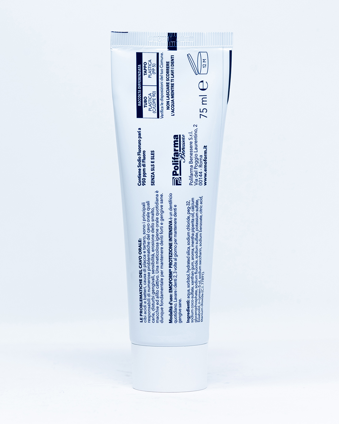 Emoform® Dentrifricio Protezione Intensiva Whitening - 75 ml