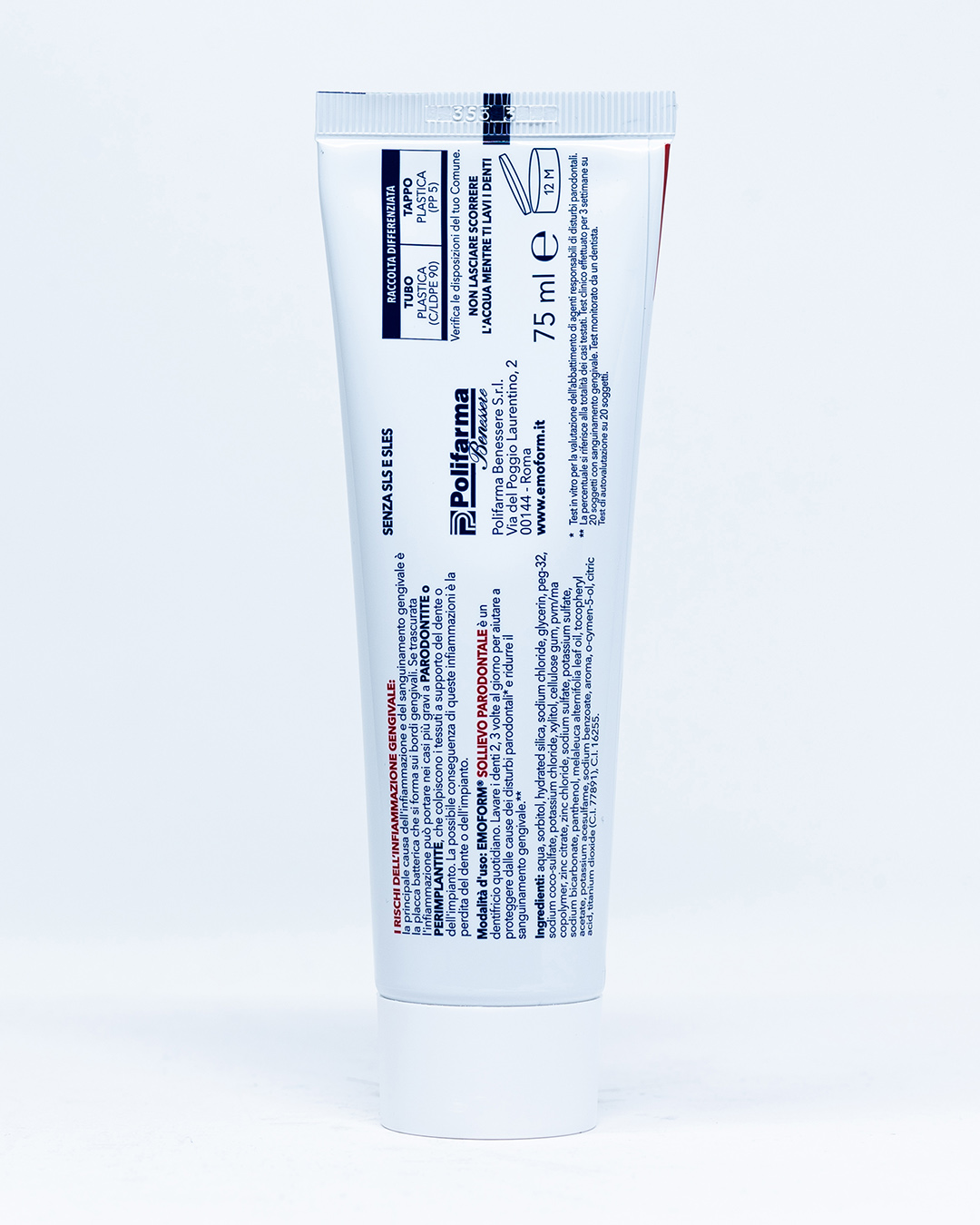 Emoform® Dentifricio Sollievo Parodontale - 75 ml