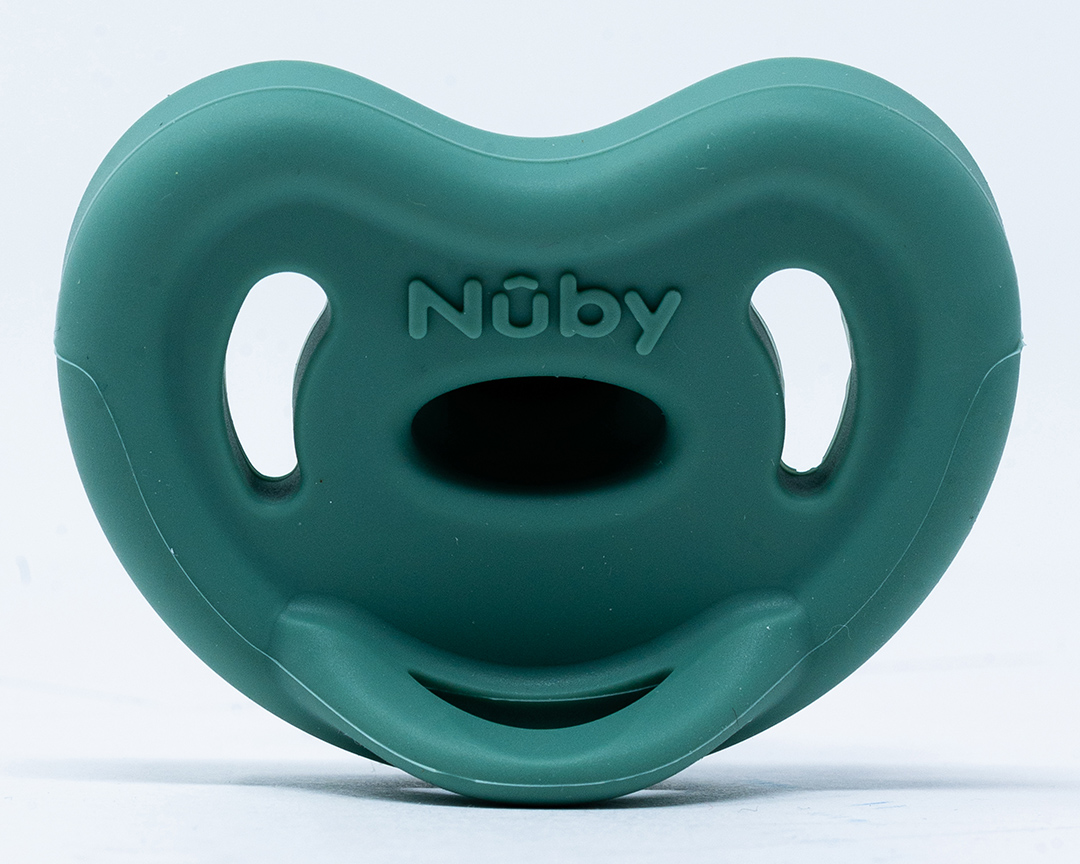 Nuby Succhietto Ortodontico in Silicone 0-6 mesi - 1 pz - Vari Colori