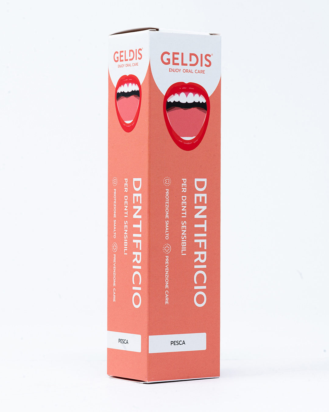 Geldis Dentifricio per Denti Sensibili alla Pesca - 100 ml