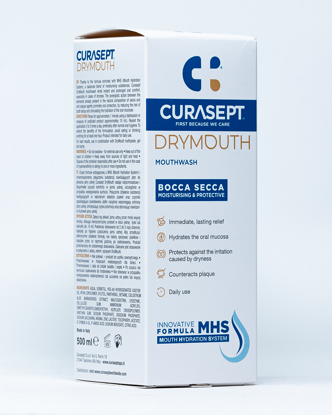 Curasept Drymouth Collutorio – 500 ml