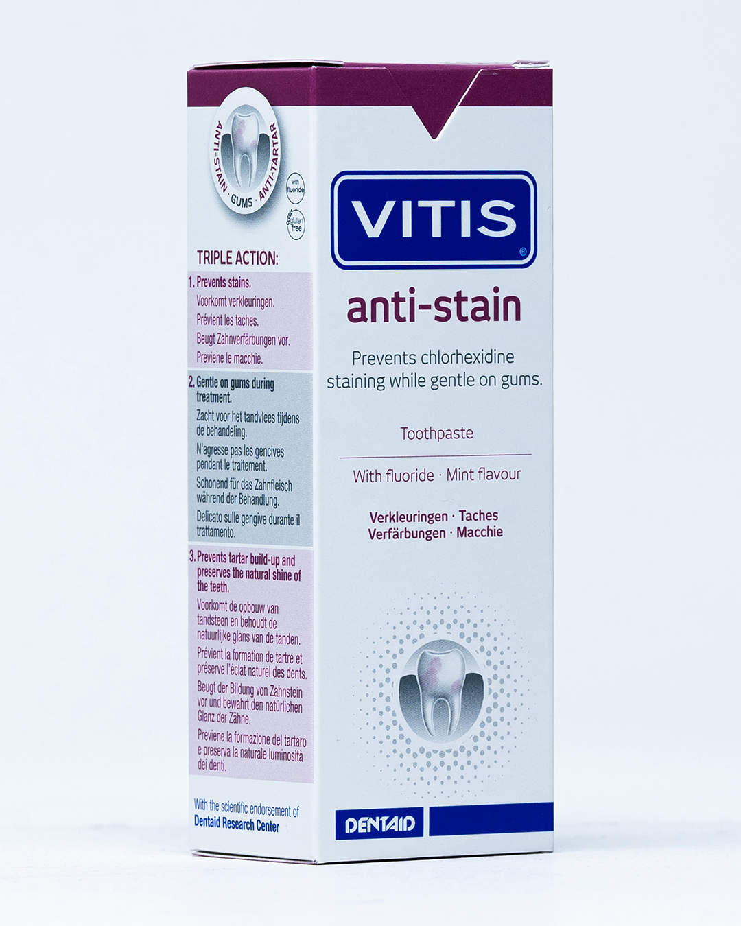 Dentaid Dentifricio Vitis Anti Stain - 50 ml