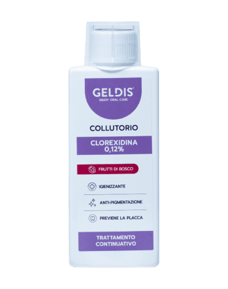Geldis Collutorio Clorexidina 0,12% - Frutti di bosco