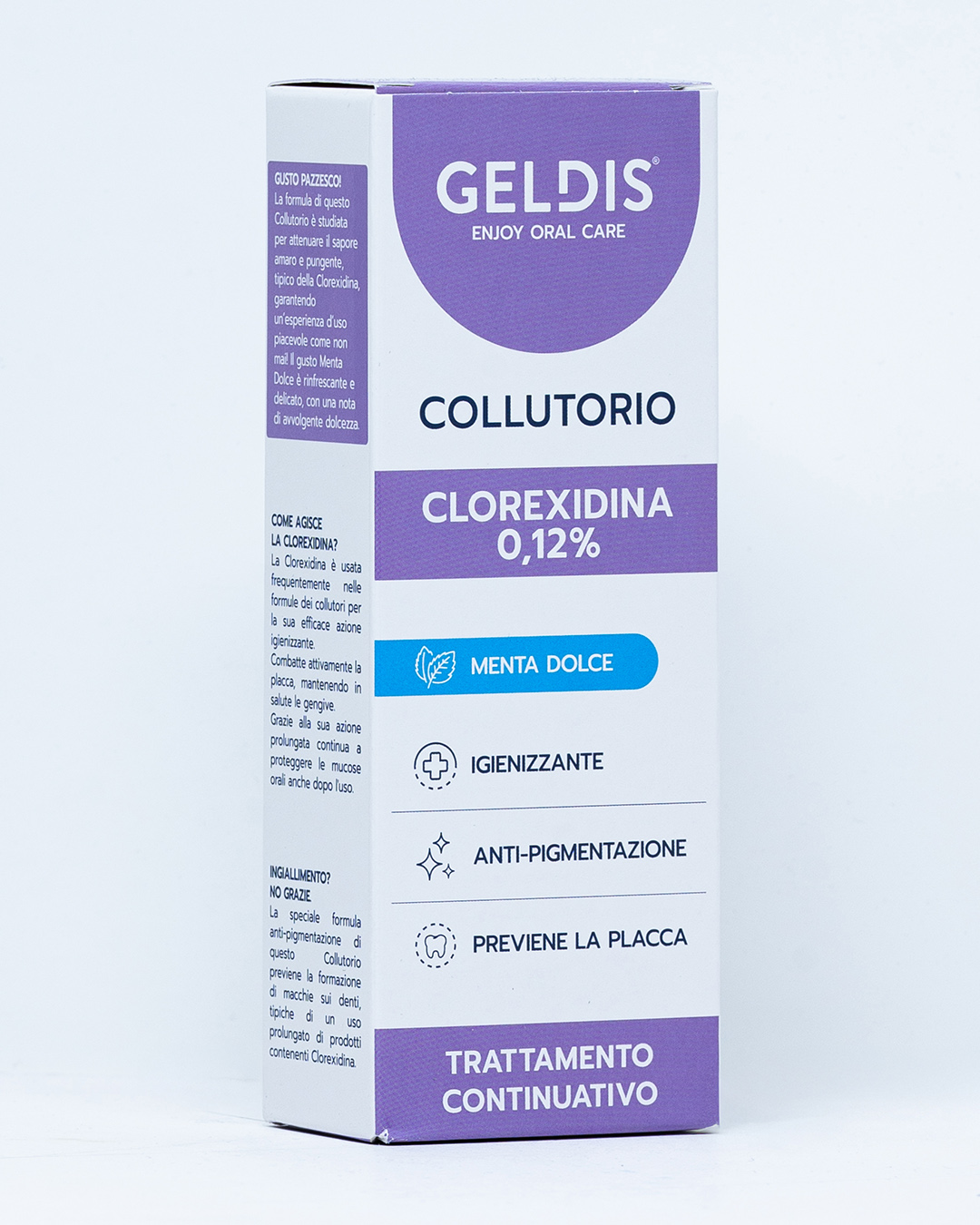Geldis Collutorio Clorexidina 0,12% - Menta dolce