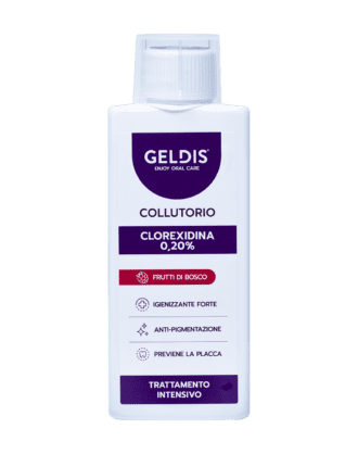 Geldis Collutorio Clorexidina 0,20% - Frutti di bosco