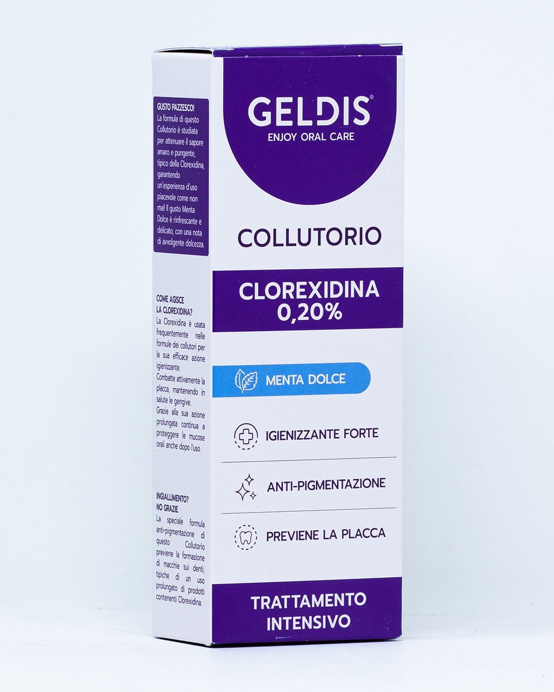Geldis Collutorio Clorexidina 0,20% - Menta dolce