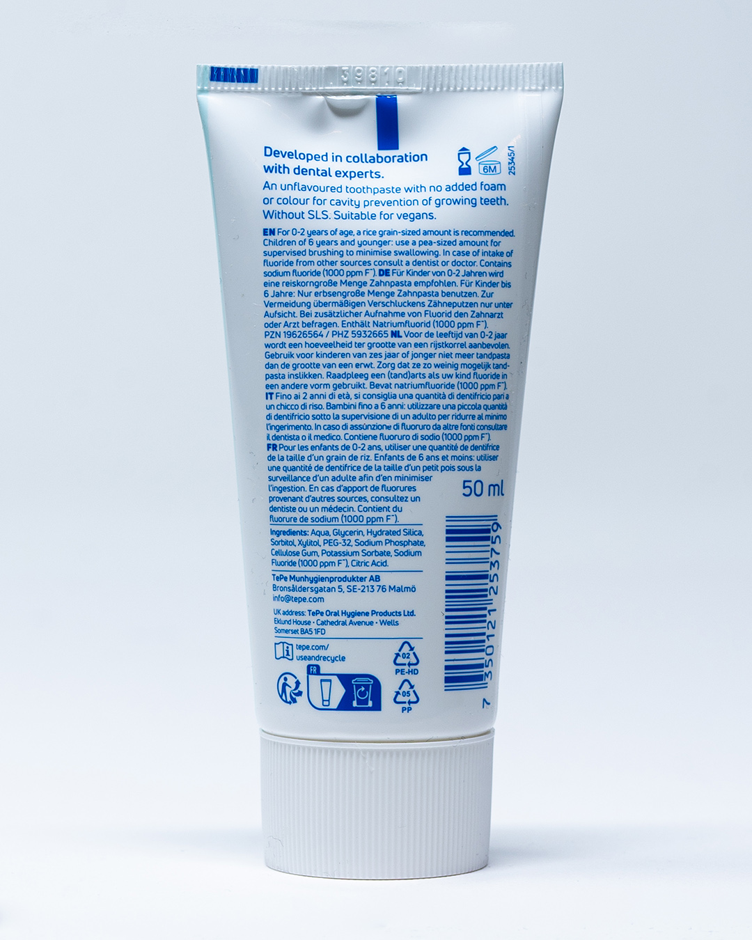 TePe Dentifricio Daily™ Baby Insapore - 50 ml