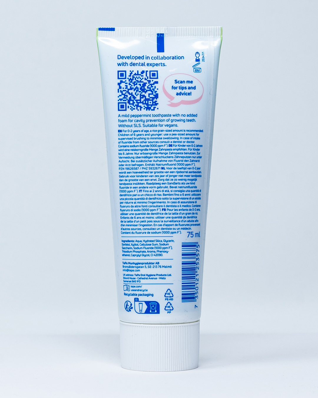 TePe Dentifricio Daily™ Kids - 75 ml
