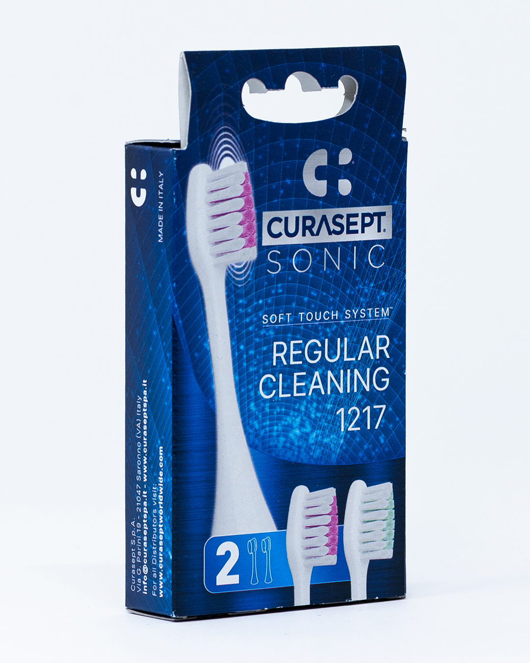 Curasept Sonic Testina Regular Cleaning 1217 – 2 pz