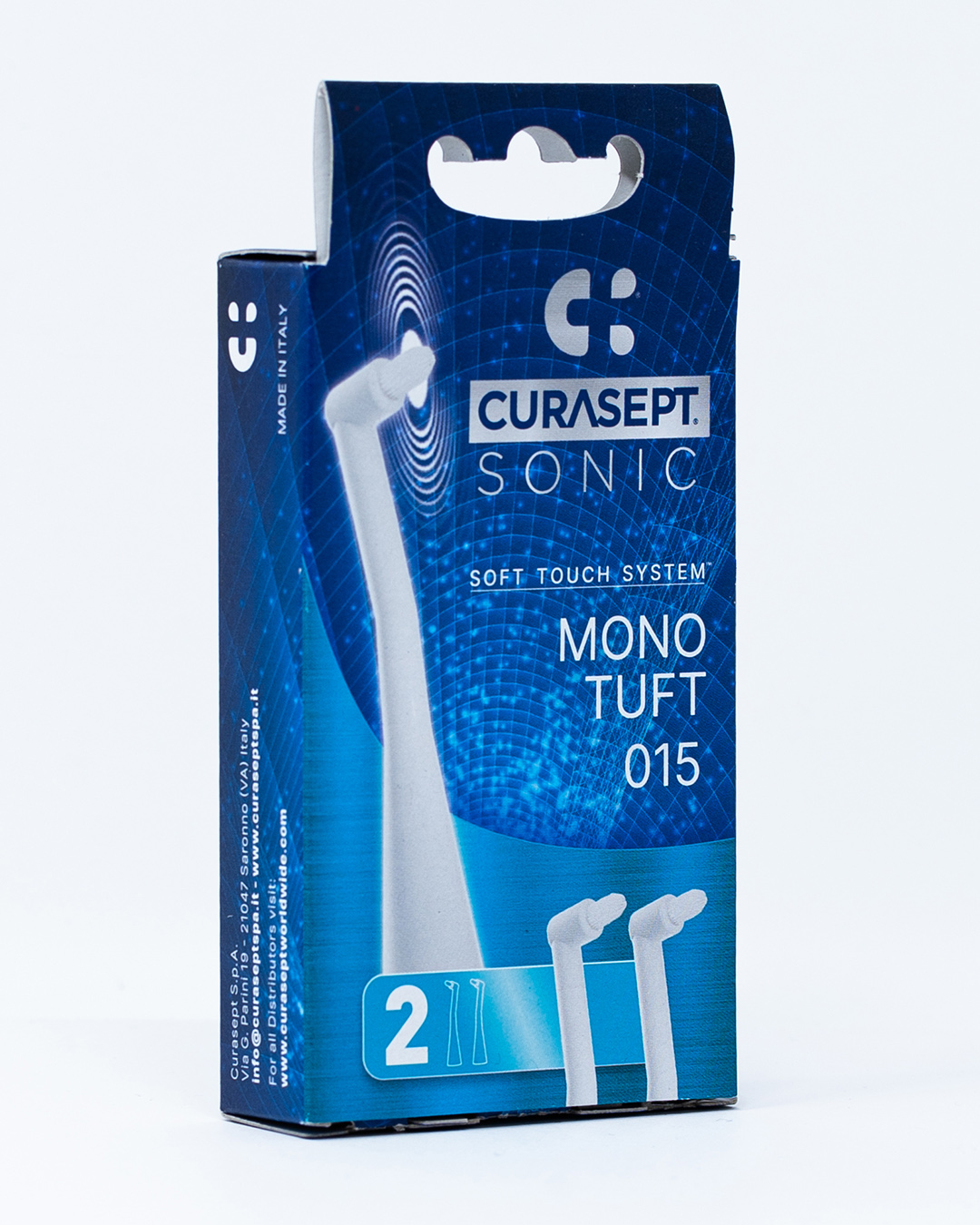 Curasept Sonic Testina Monotuft – 2 pz