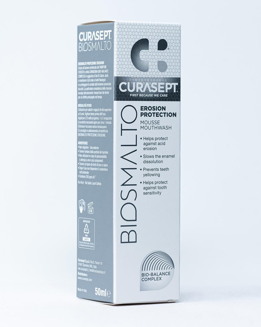 Curasept Biosmalto Collutorio Protezione Erosione – 50 ml