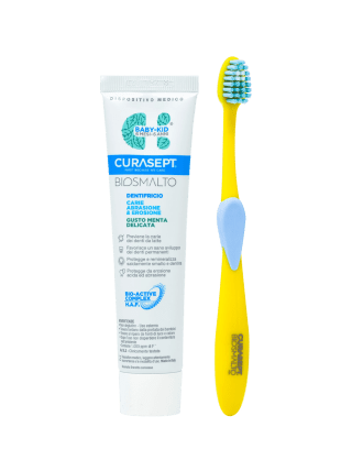 [PROMO] Curasept Kit per Bambini 3-6 anni - Spazzolino e Dentifricio