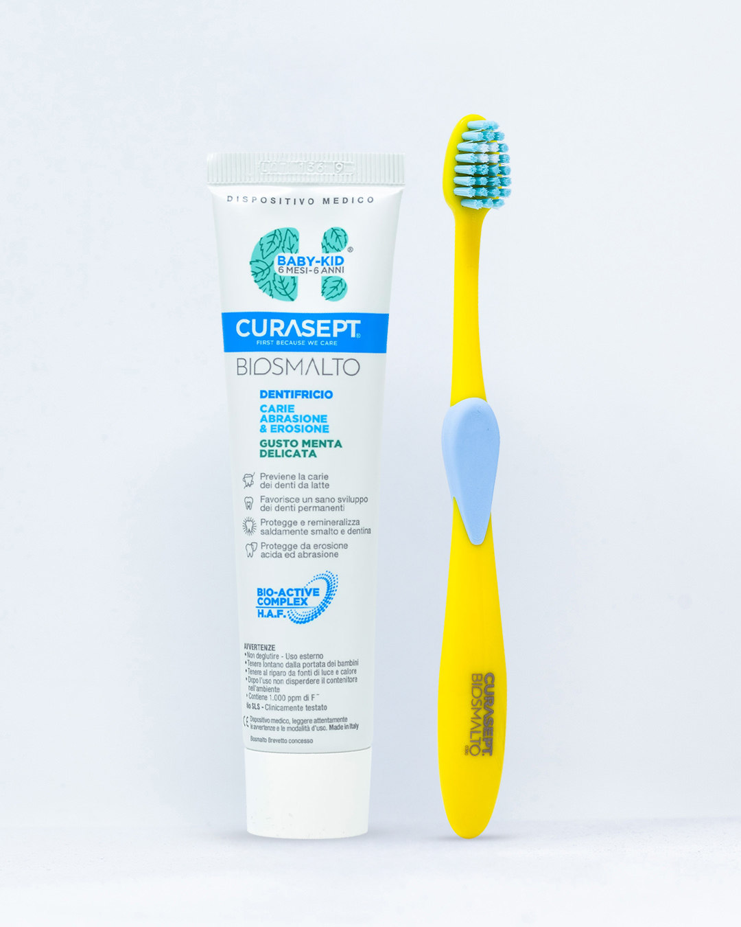 [PROMO] Curasept Kit per Bambini 3-6 anni - Spazzolino e Dentifricio